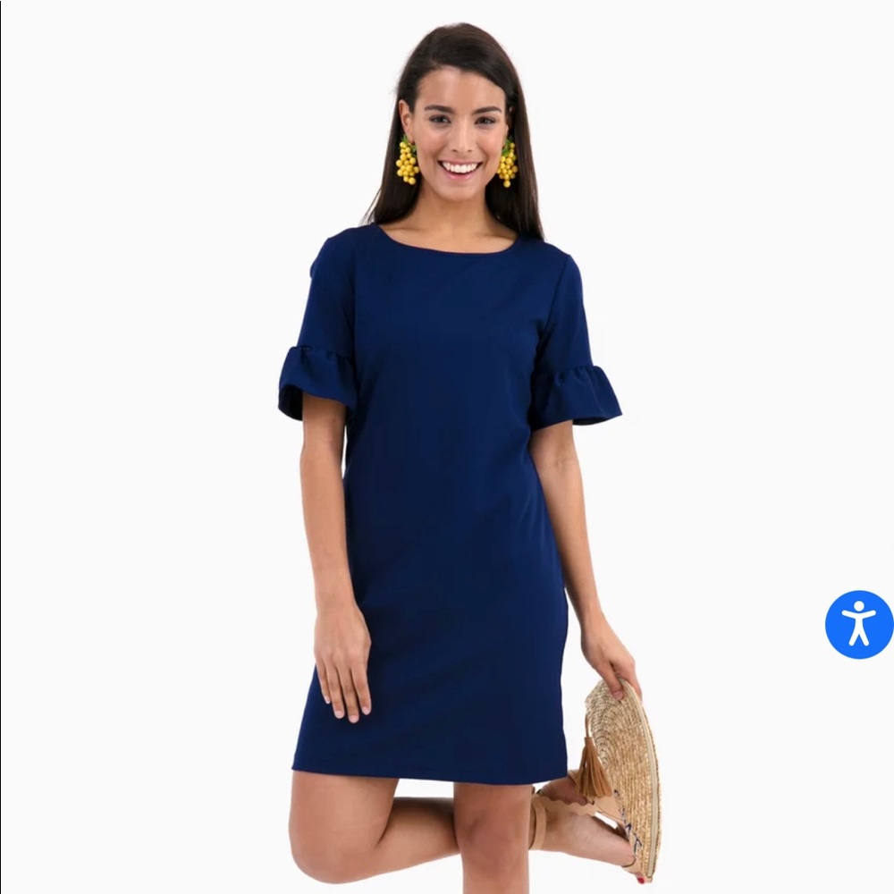 Navy dockside dress from Tuckernuck